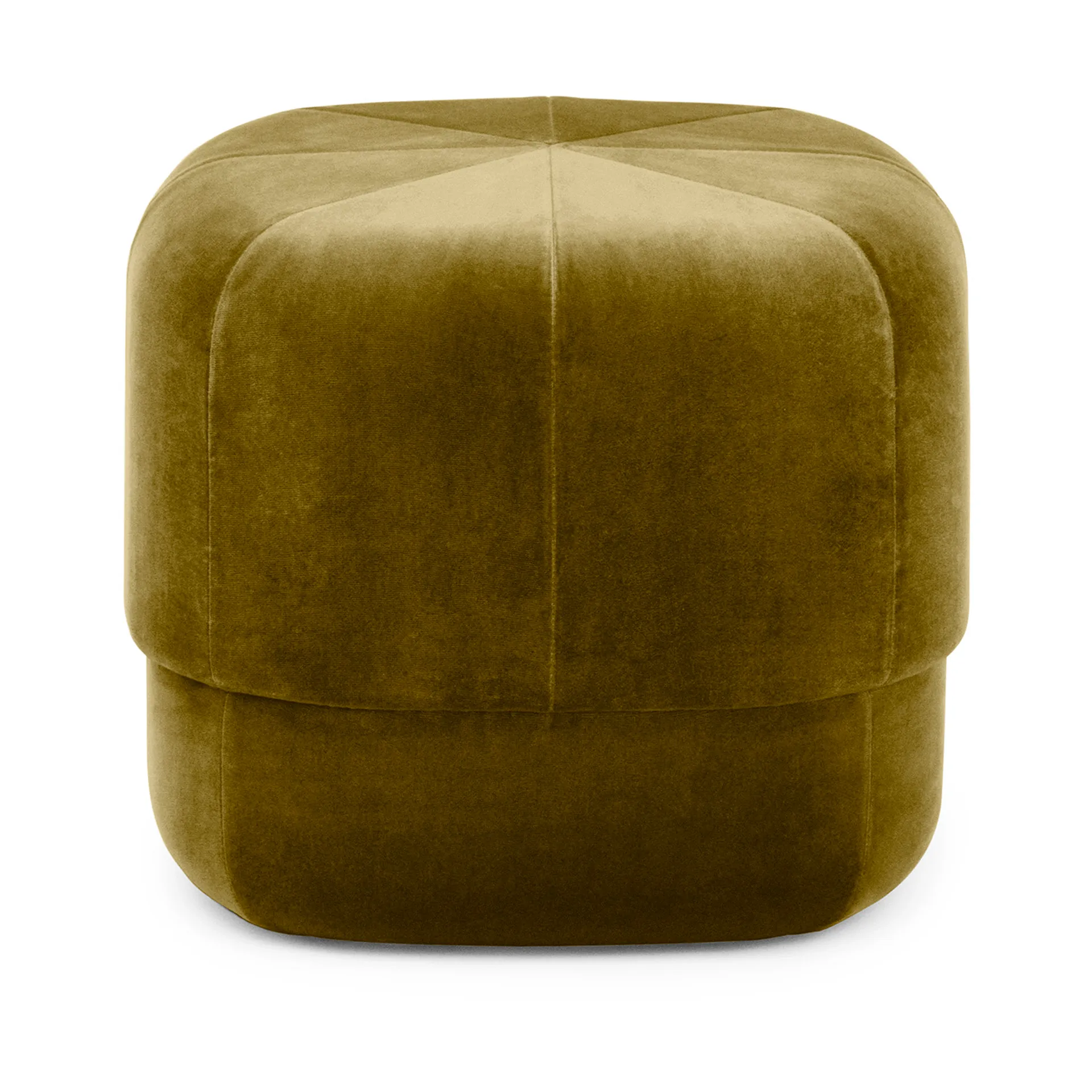 Circus pufe, Velour moss green, pequeno Normann Copenhagen