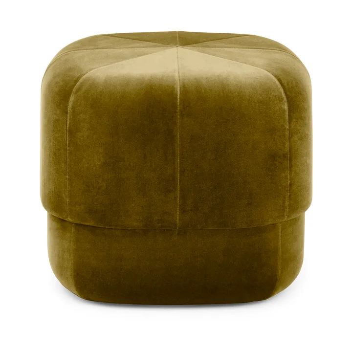 Circus pufe - Velour moss green, pequeno - Normann Copenhagen