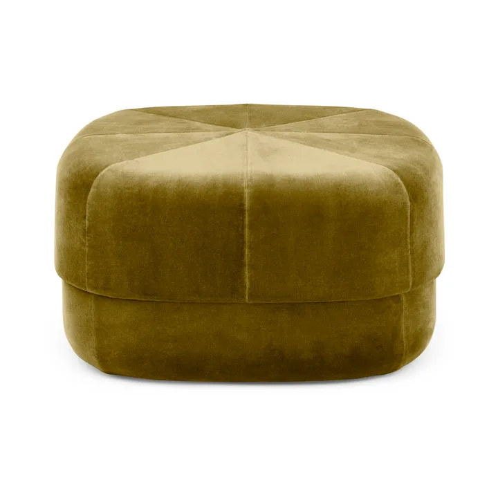 Circus pufe - Veludo verde-musgo, grande - Normann Copenhagen