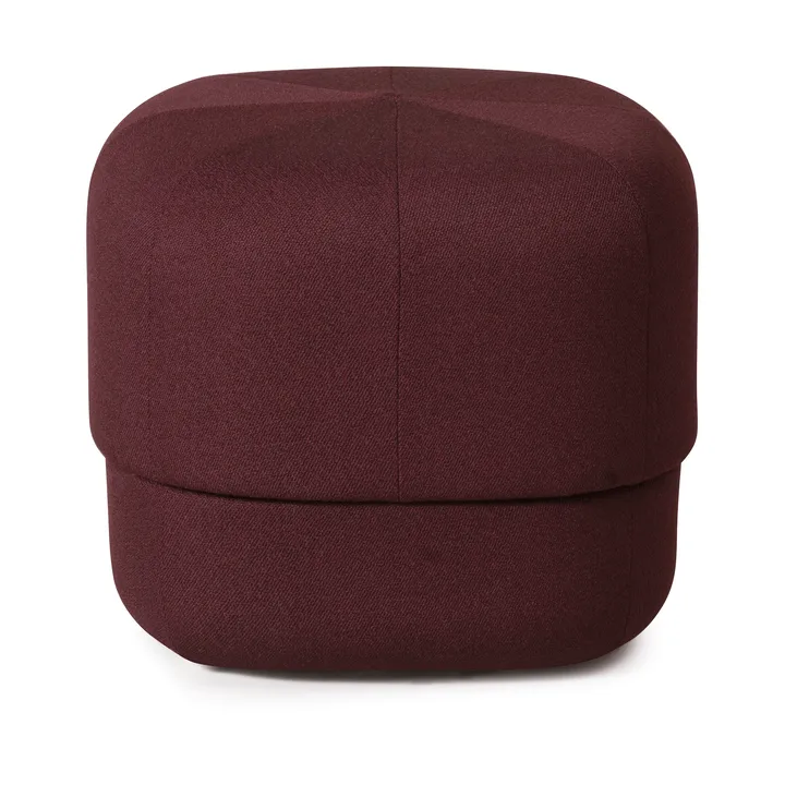Circus pufe - Vidar 693 burgundy, pequeno - Normann Copenhagen