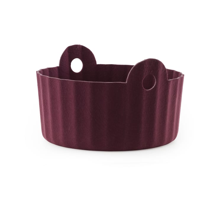 Colu Basket cesto de arrumação Ø44 cm - Bordô - Normann Copenhagen