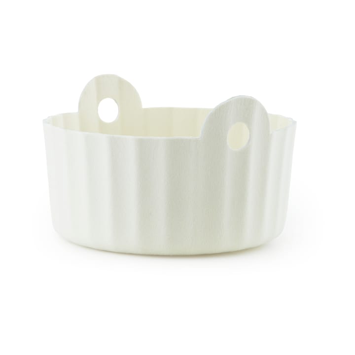Colu Basket cesto de arrumação Ø44 cm - Creme - Normann Copenhagen