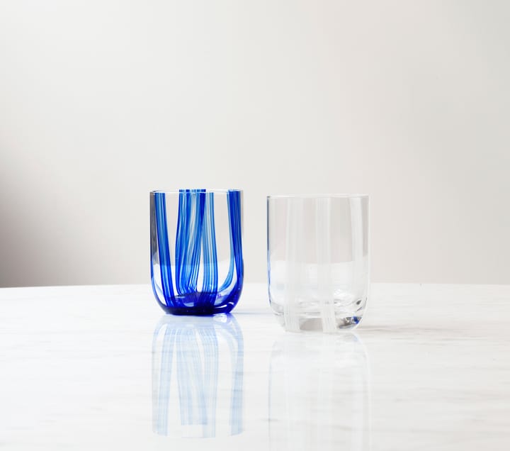 Copo listrado 39 cl, Listras azuis Normann Copenhagen