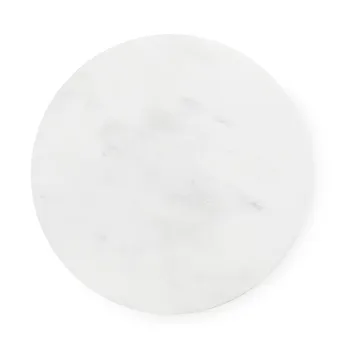 Dit mesa de apoio Ø40 cm - Carrara branca - azul brilhante - Normann Copenhagen