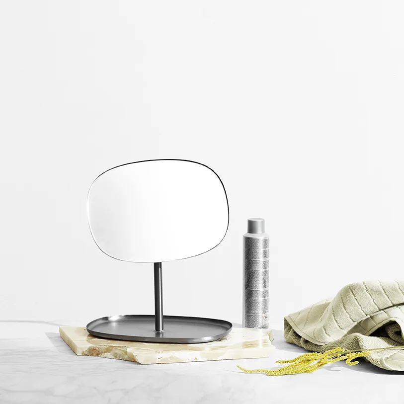 Espelho Flip, Aço mate Normann Copenhagen
