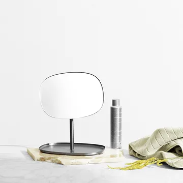 Espelho Flip - Aço mate - Normann Copenhagen