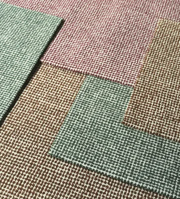 Flick tapete - 170x240 cm verde - Normann Copenhagen