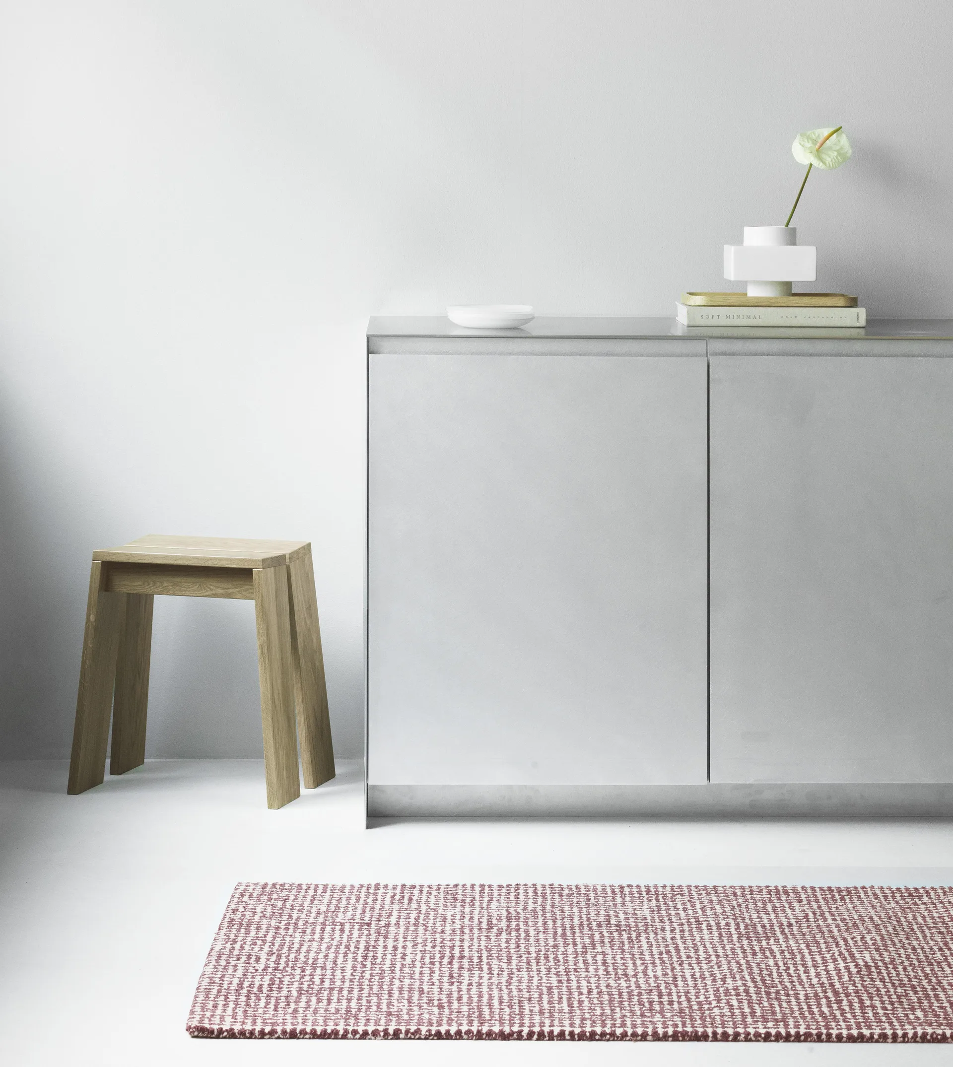 Flick tapete, 80x200 cm vermelho Normann Copenhagen