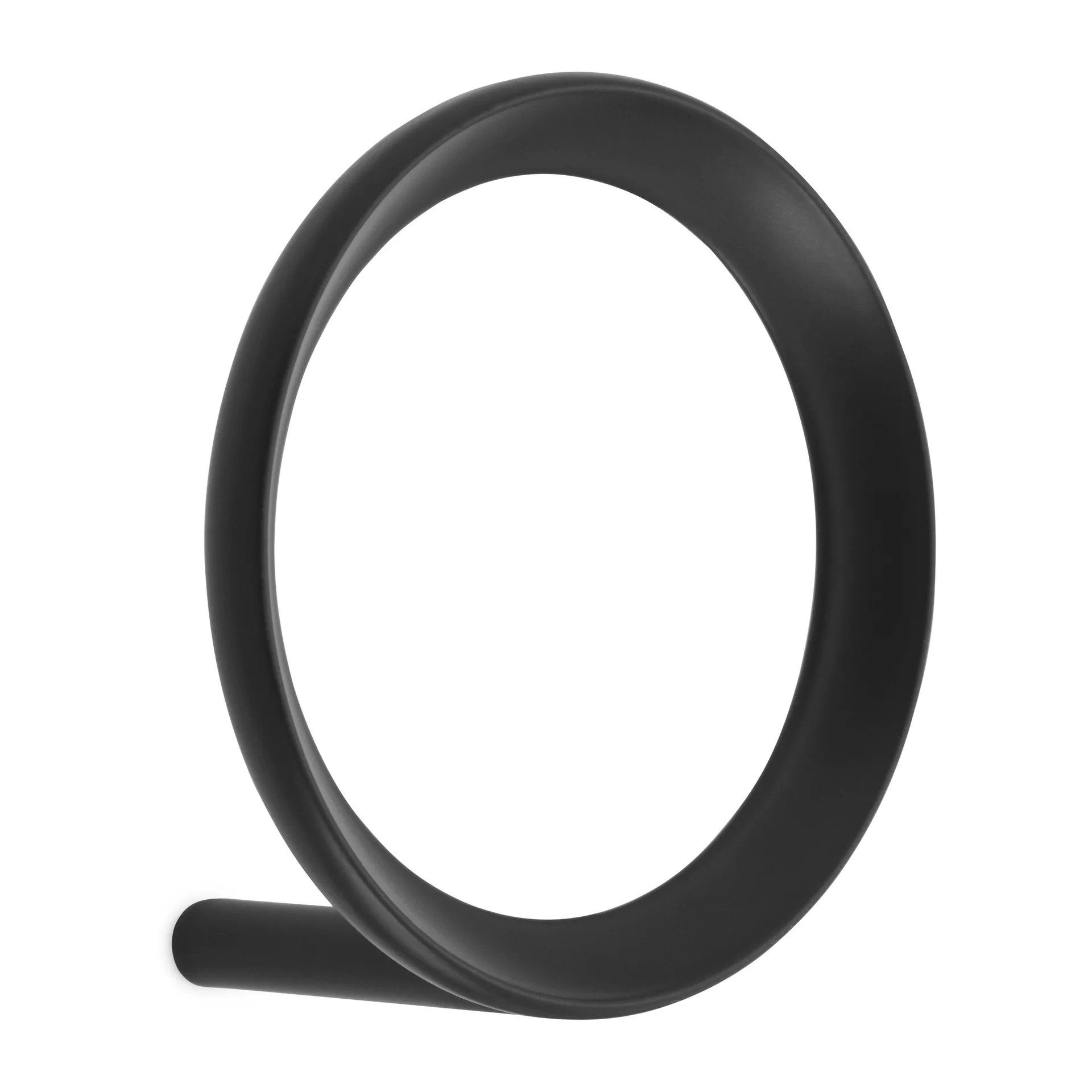 Gancho grande Loop Ø9,4 cm, Preto Normann Copenhagen
