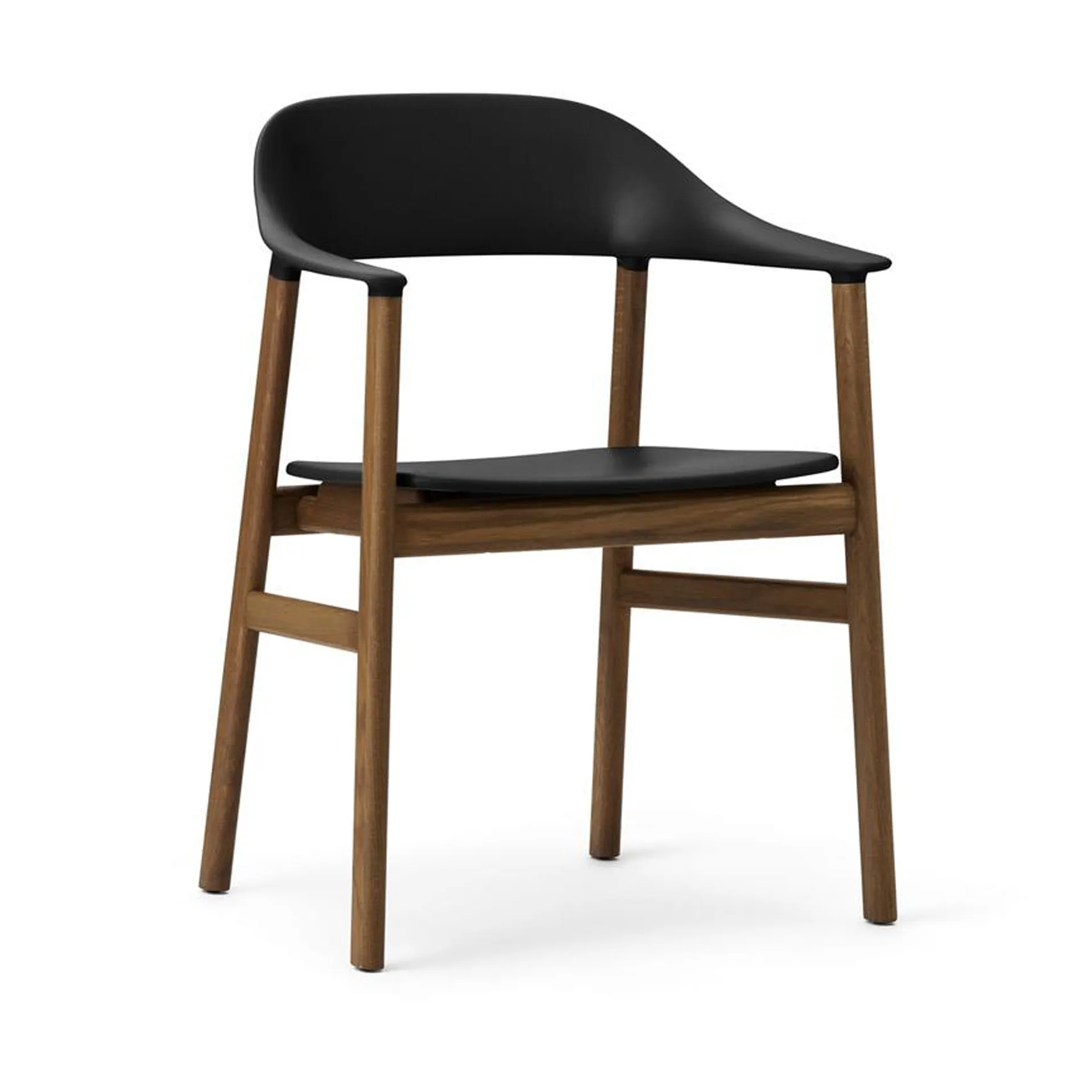 Herit poltrona carvalho fumado, Black Normann Copenhagen