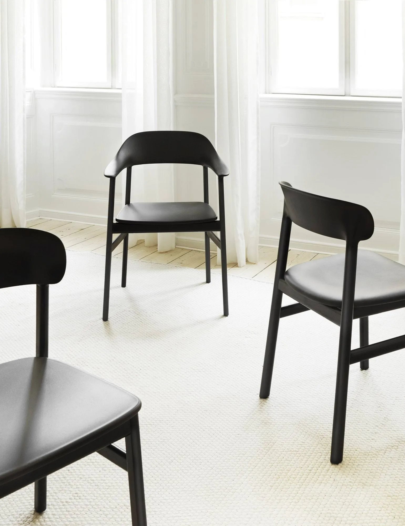 Herit poltrona carvalho, White Normann Copenhagen