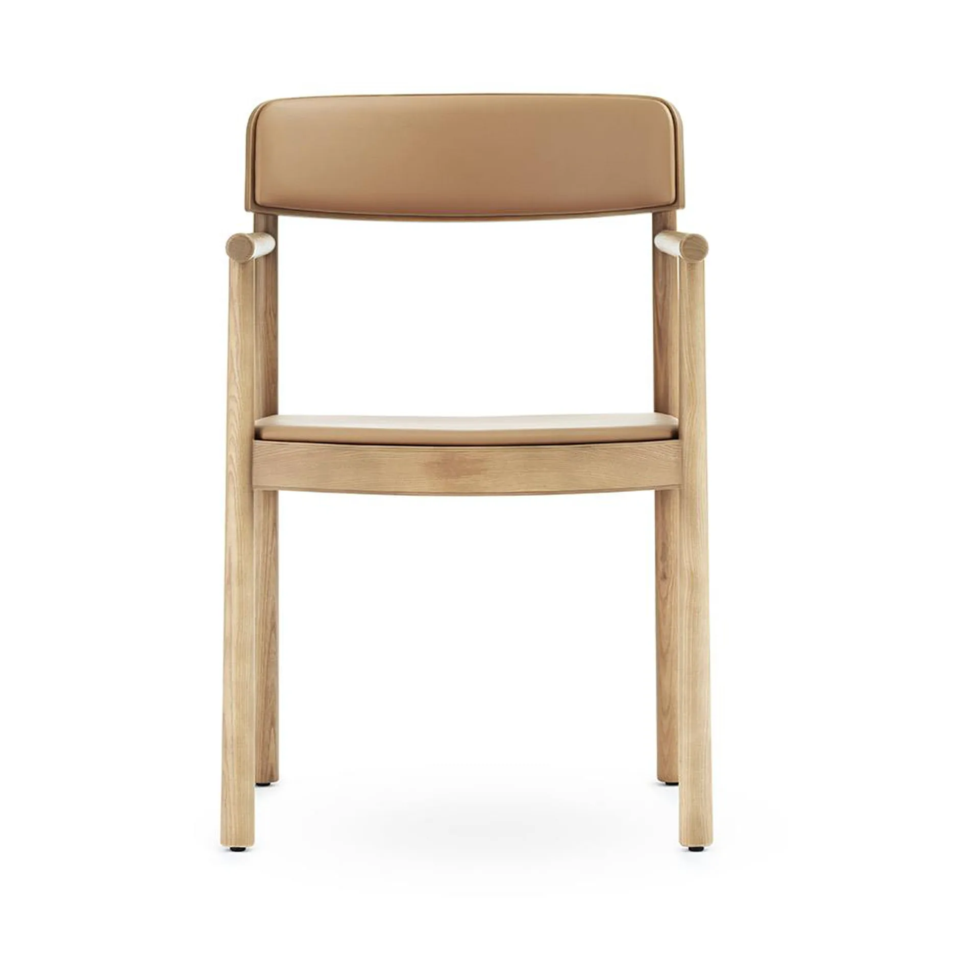 Herit poltrona com almofada, Tan/ Ultra Leather - Camel Normann Copenhagen
