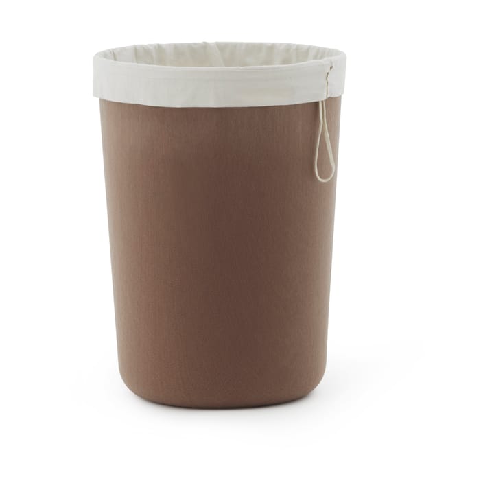 Hide Laundry Basket Cotton Liner saco de roupa suja, Branco sujo Normann Copenhagen