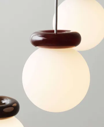 Hinx candeeiro pendente - Bordeaux, Ø15x18 cm - Normann Copenhagen