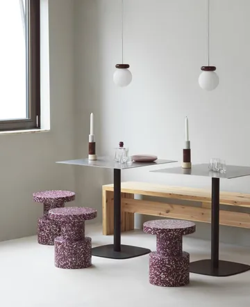 Hinx candeeiro pendente - Bordeaux, Ø15x18 cm - Normann Copenhagen