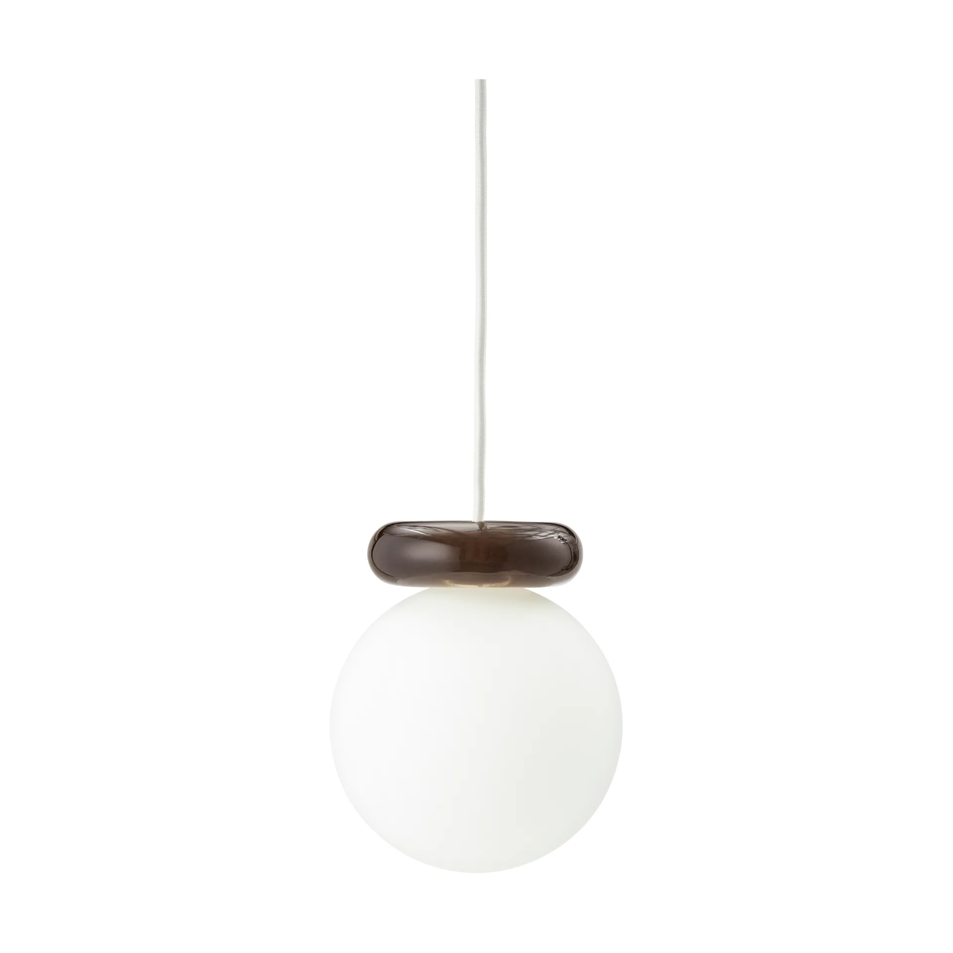 Hinx candeeiro pendente, Castanho escuro, Ø15x18 cm Normann Copenhagen