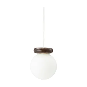 Hinx candeeiro pendente - Castanho escuro, Ø15x18 cm - Normann Copenhagen
