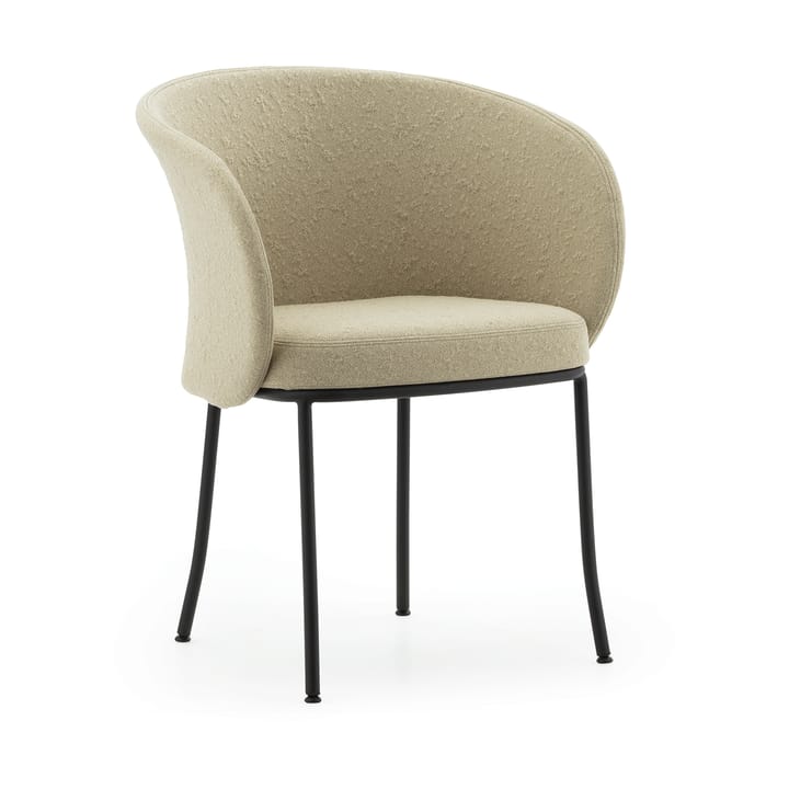 Knit cadeira com braços - Areia-preto aço - Normann Copenhagen