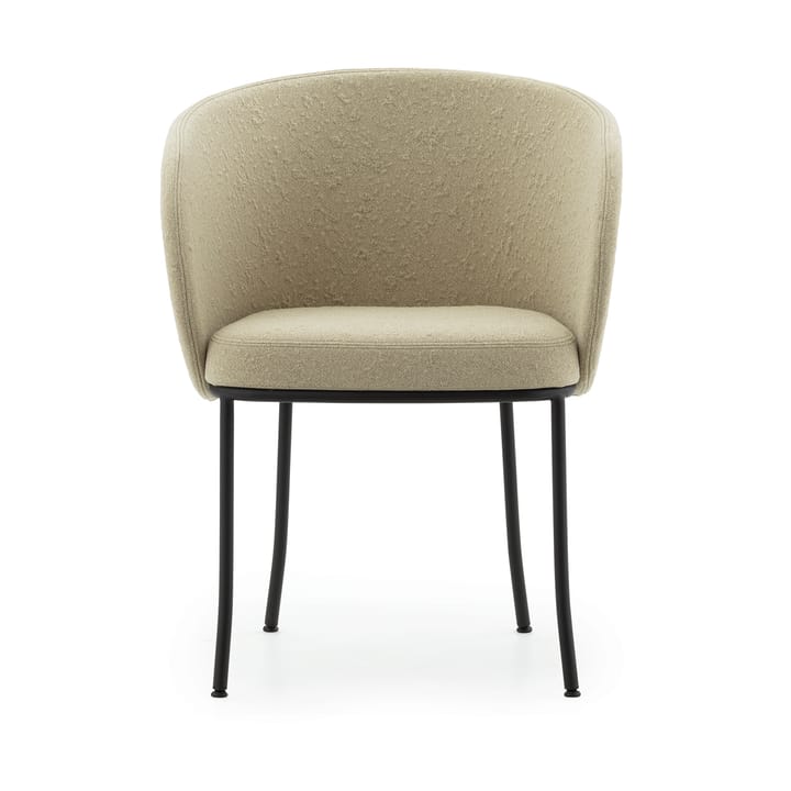 Knit cadeira com braços, Areia-preto aço Normann Copenhagen