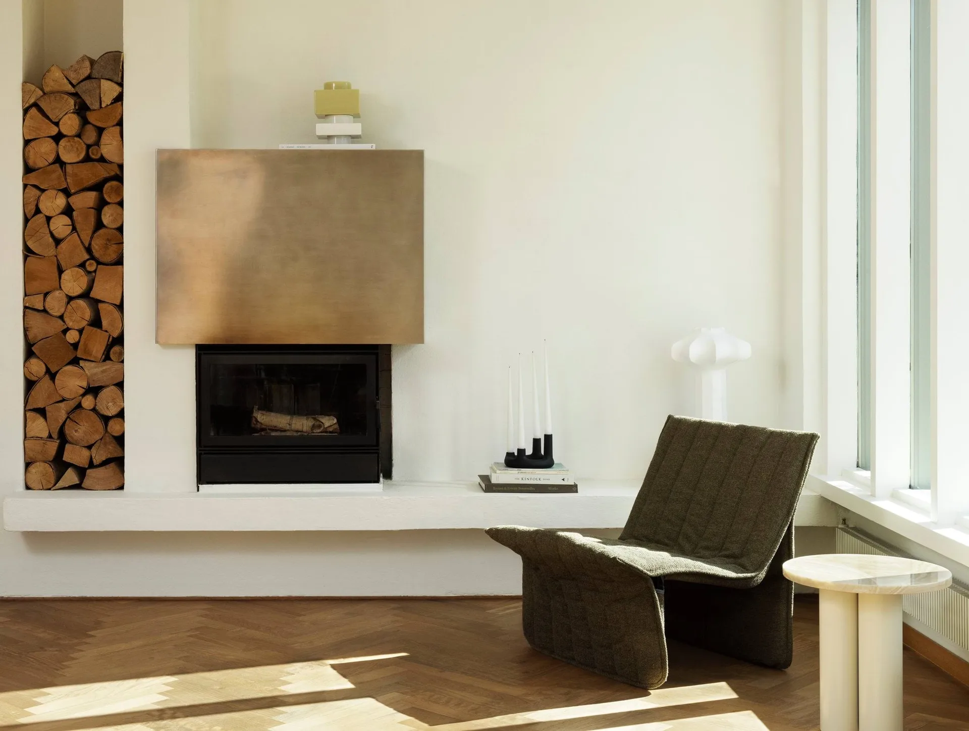 Limit cadeira lounge, Hallingdal 110 cinzento-claro Normann Copenhagen