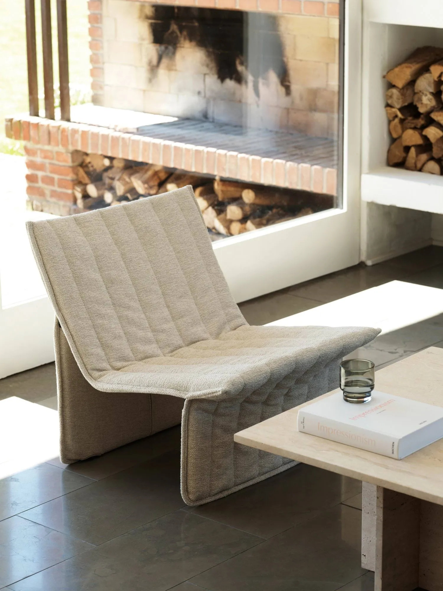 Limit cadeira lounge, Remix 223 beige Normann Copenhagen