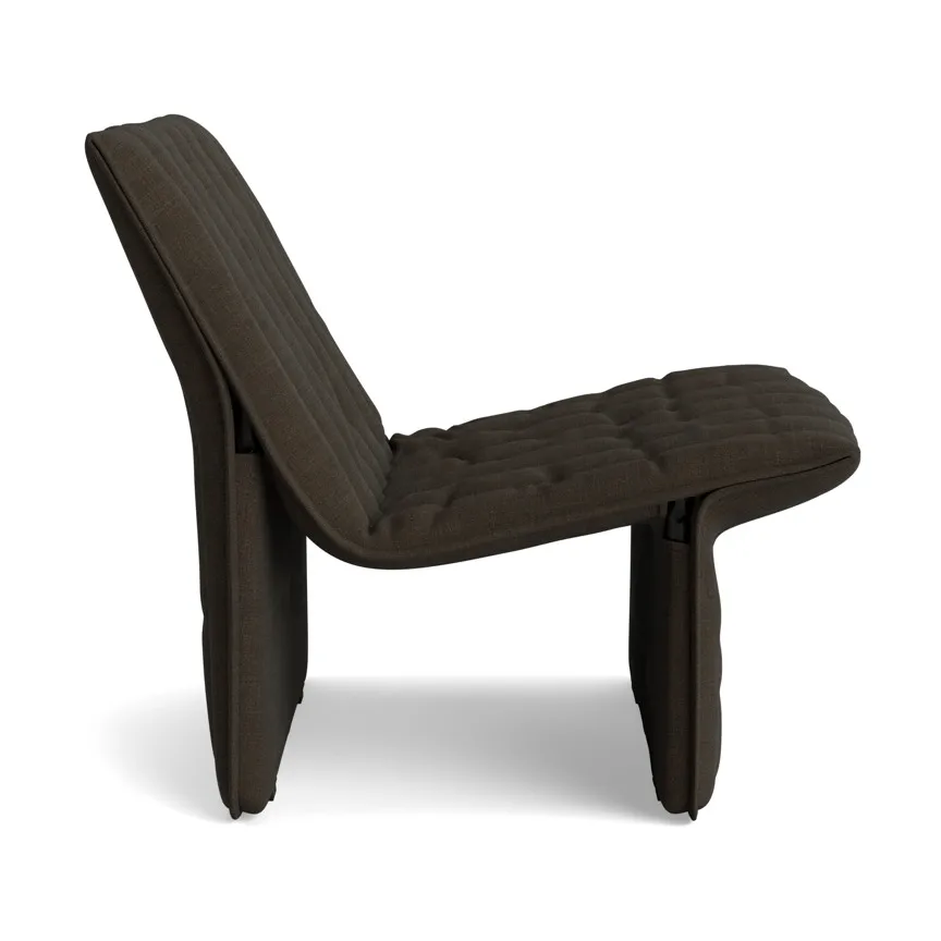 Limit cadeira lounge, Remix 356 castanho-escuro Normann Copenhagen