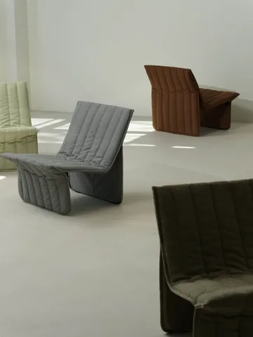 Limit cadeira lounge - Remix 356 castanho-escuro - Normann Copenhagen
