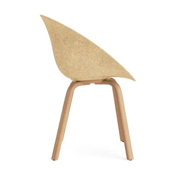 Mat Armchair cadeira com braços  - Cânhamo-faia - Normann Copenhagen