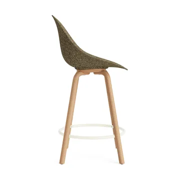 Mat Bar Chair cadeira de bar 65 cm - Alga-faia-aço creme - Normann Copenhagen