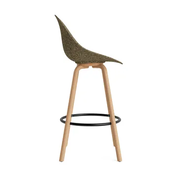Mat Bar Chair cadeira de bar 75 cm - Alga-faia-aço preto - Normann Copenhagen