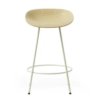 Mat Barstool banqueta 65 cm - Hemp-cream steel - Normann Copenhagen