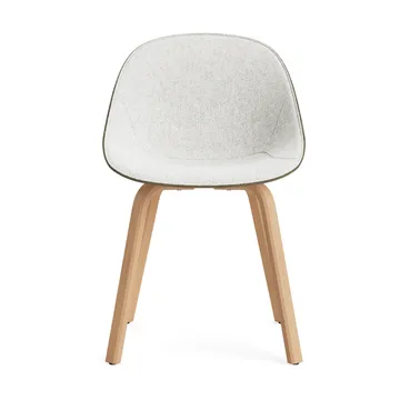 Mat Chair cadeira estofada na frente - Hallingdal 110-alga-faia - Normann Copenhagen