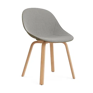 Mat Chair cadeira estofada na frente - Remix 133-alga-faia - Normann Copenhagen