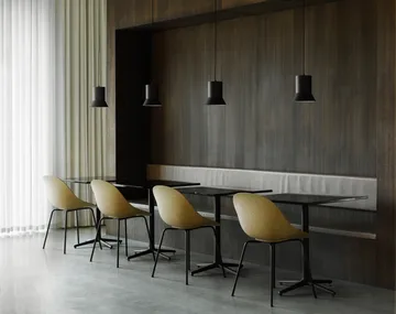 Mat Chair cadeira - Hemp-black steel - Normann Copenhagen