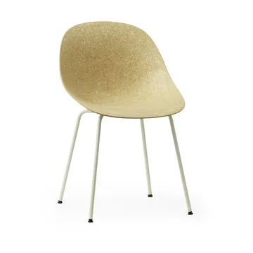 Mat Chair cadeira - Hemp-cream steel - Normann Copenhagen