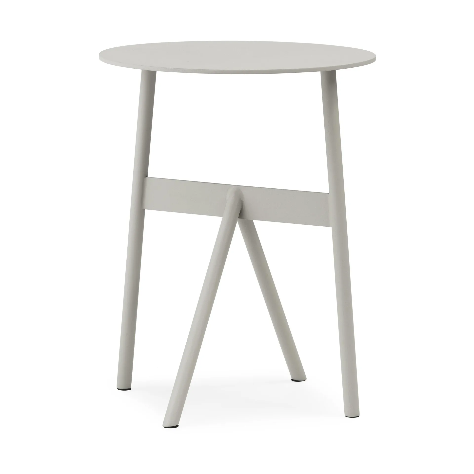 Mesa de apoio Stock Table Ø37 cm H:46 cm, Warm Grey Normann Copenhagen