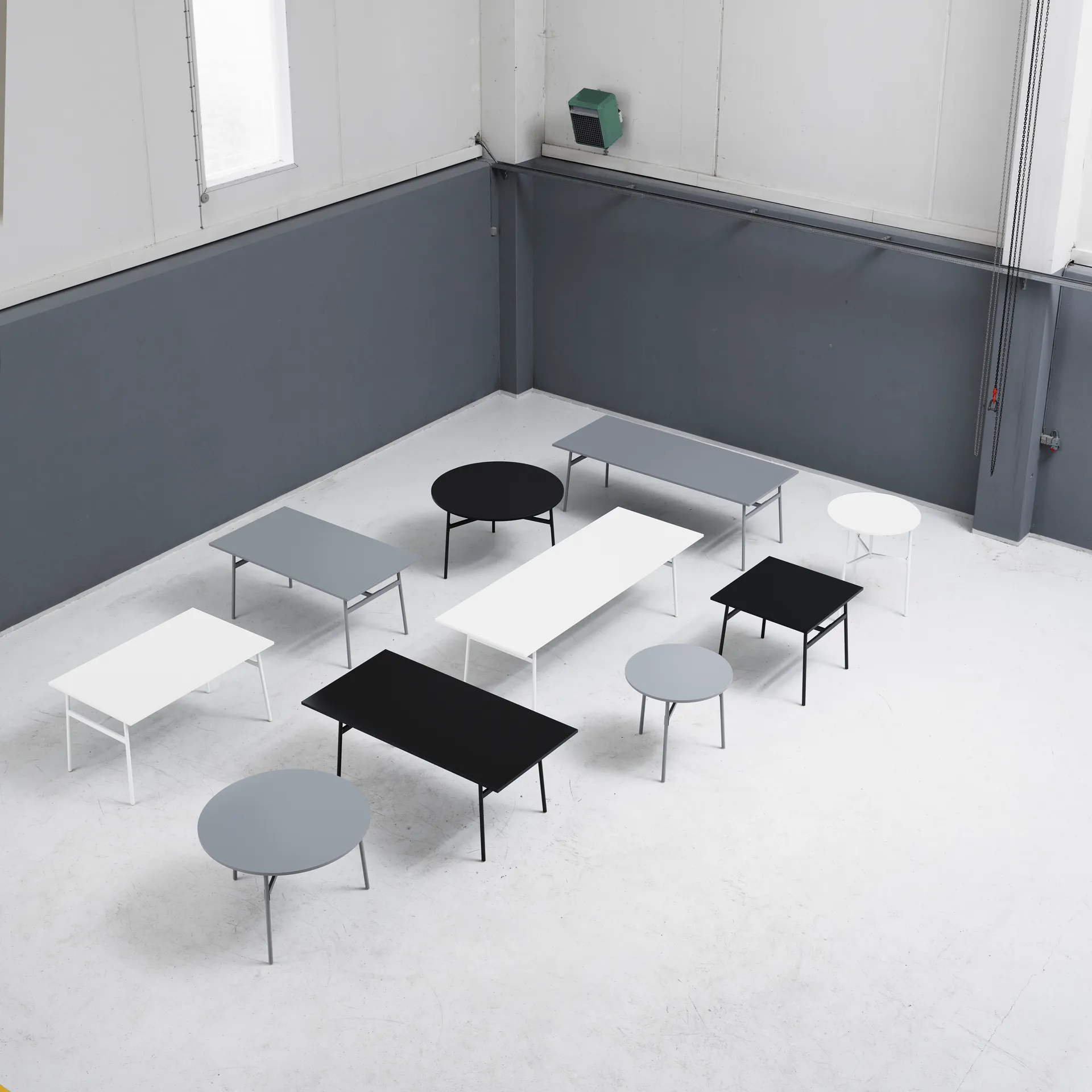 Mesa de jantar Union 90x140 cm, Branco Normann Copenhagen
