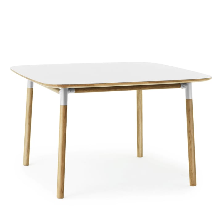 Mesa Form 120x120 cm - branco - Normann Copenhagen