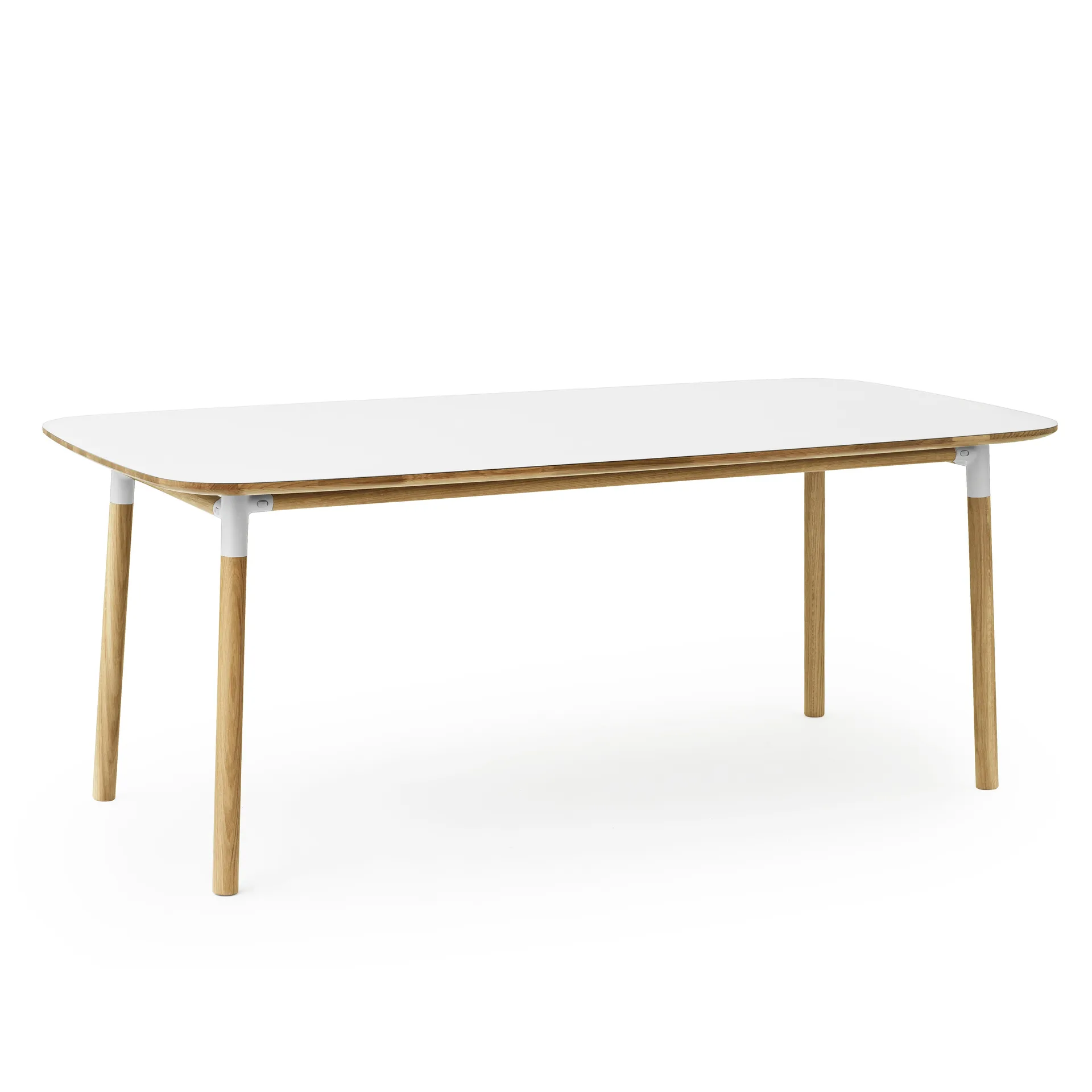 Mesa Form 95x200 cm, branco Normann Copenhagen