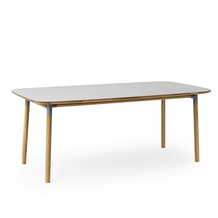 Mesa Form 95x200 cm - Cinzento - Normann Copenhagen