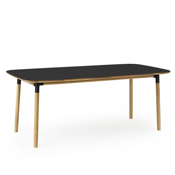 Mesa Form 95x200 cm - Preto - Normann Copenhagen