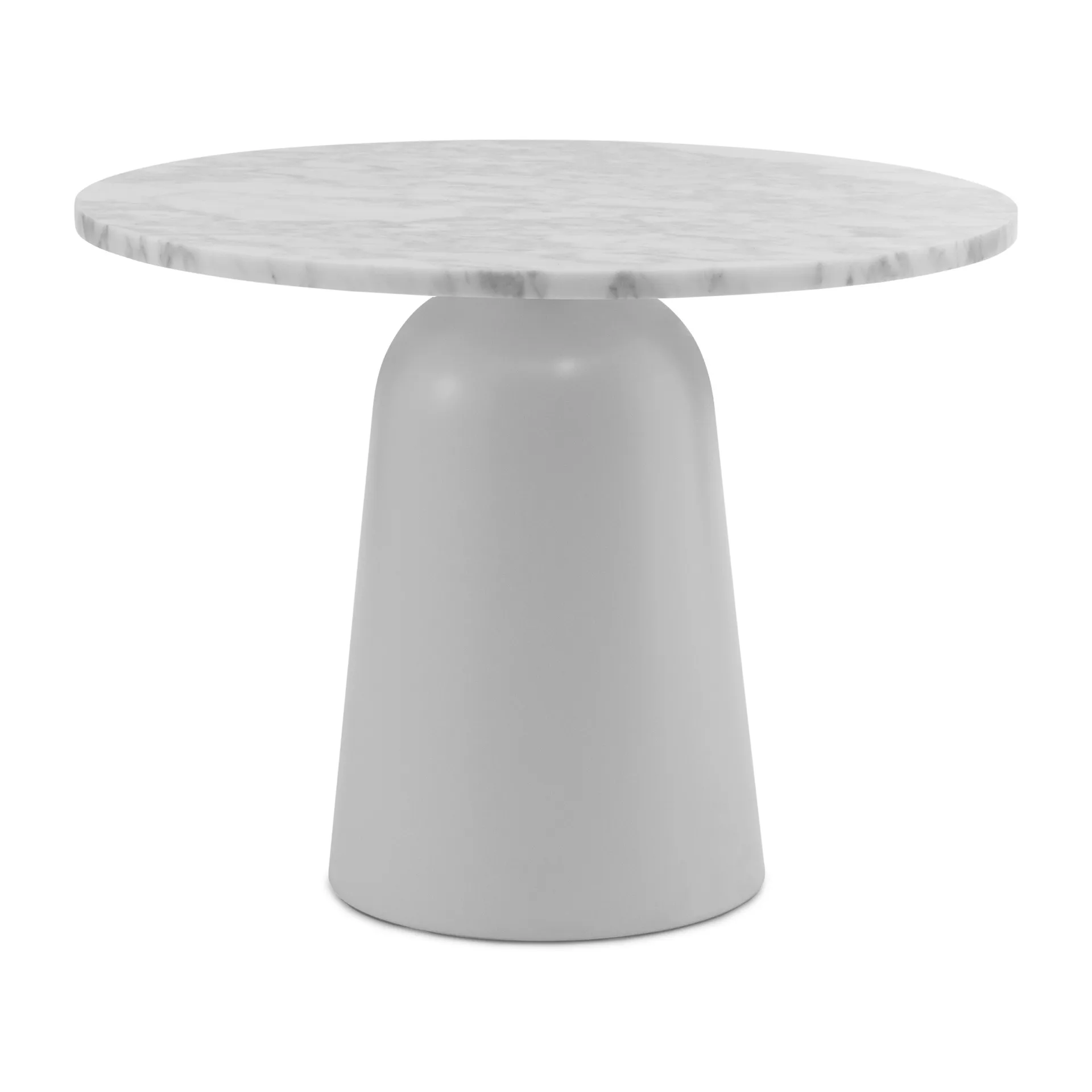 Mesa giratória ajustável Ø55 cm, Mármore branca Normann Copenhagen