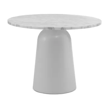 Mesa giratória ajustável Ø55 cm - Mármore branca - Normann Copenhagen