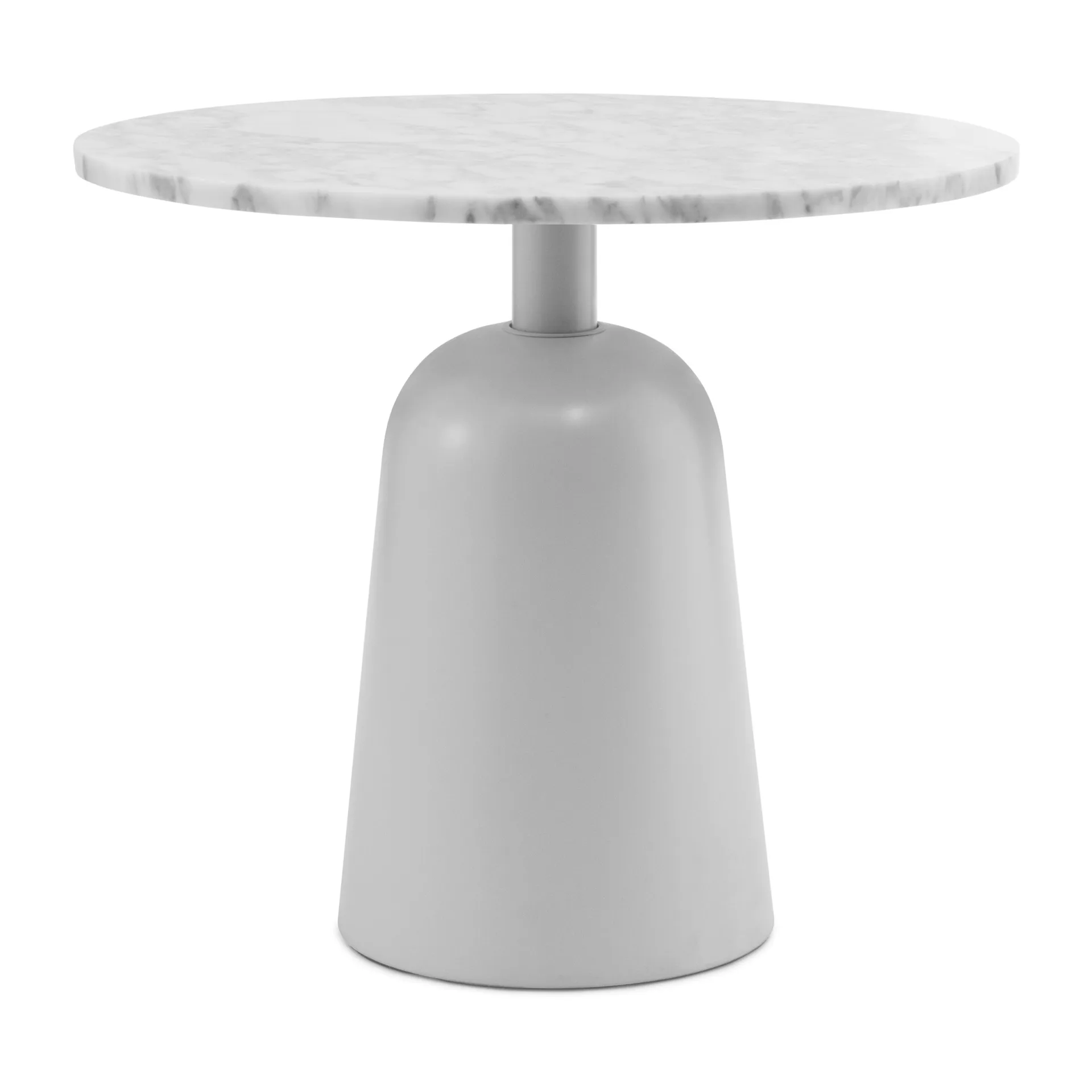Mesa giratória ajustável Ø55 cm, Mármore branca Normann Copenhagen