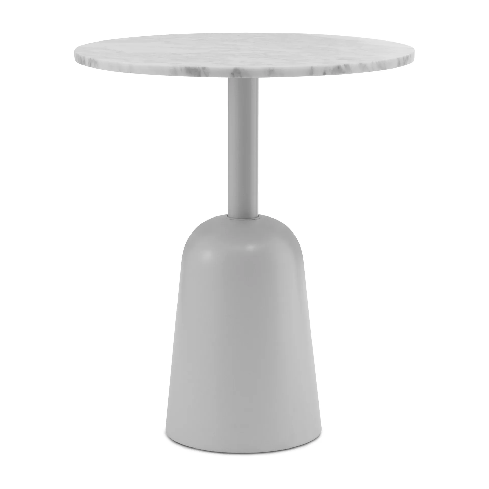 Mesa giratória ajustável Ø55 cm, Mármore branca Normann Copenhagen
