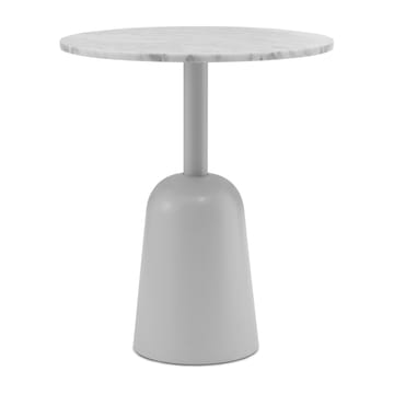 Mesa giratória ajustável Ø55 cm - Mármore branca - Normann Copenhagen