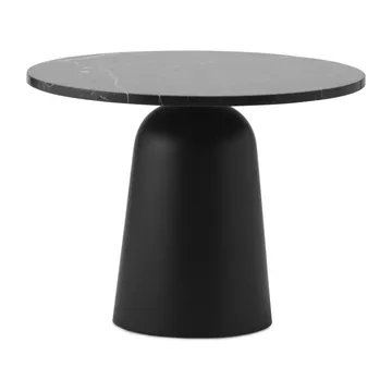 Mesa giratória ajustável Ø55 cm - Mármore preta - Normann Copenhagen