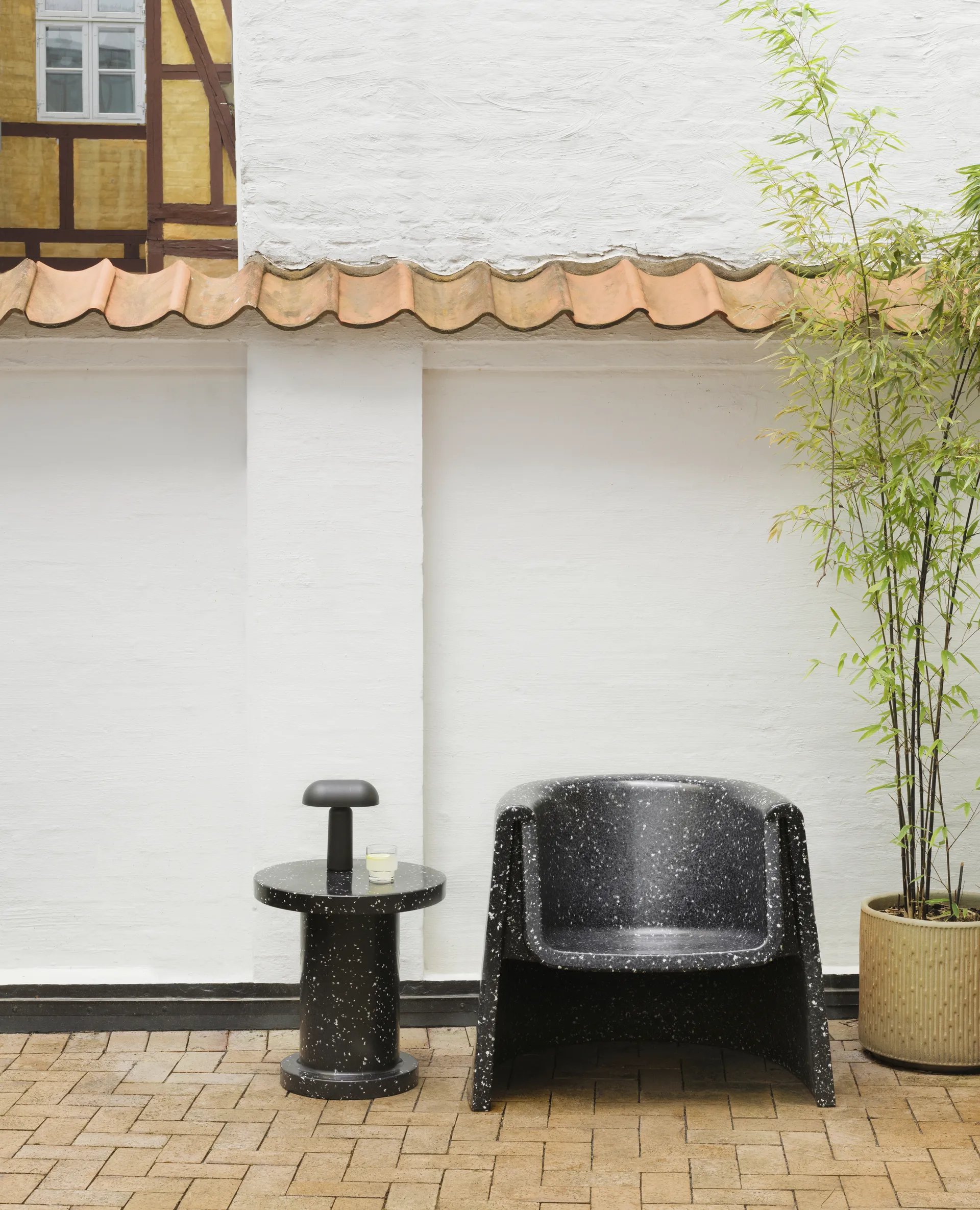 Mesa lateral Bit, Preto Normann Copenhagen