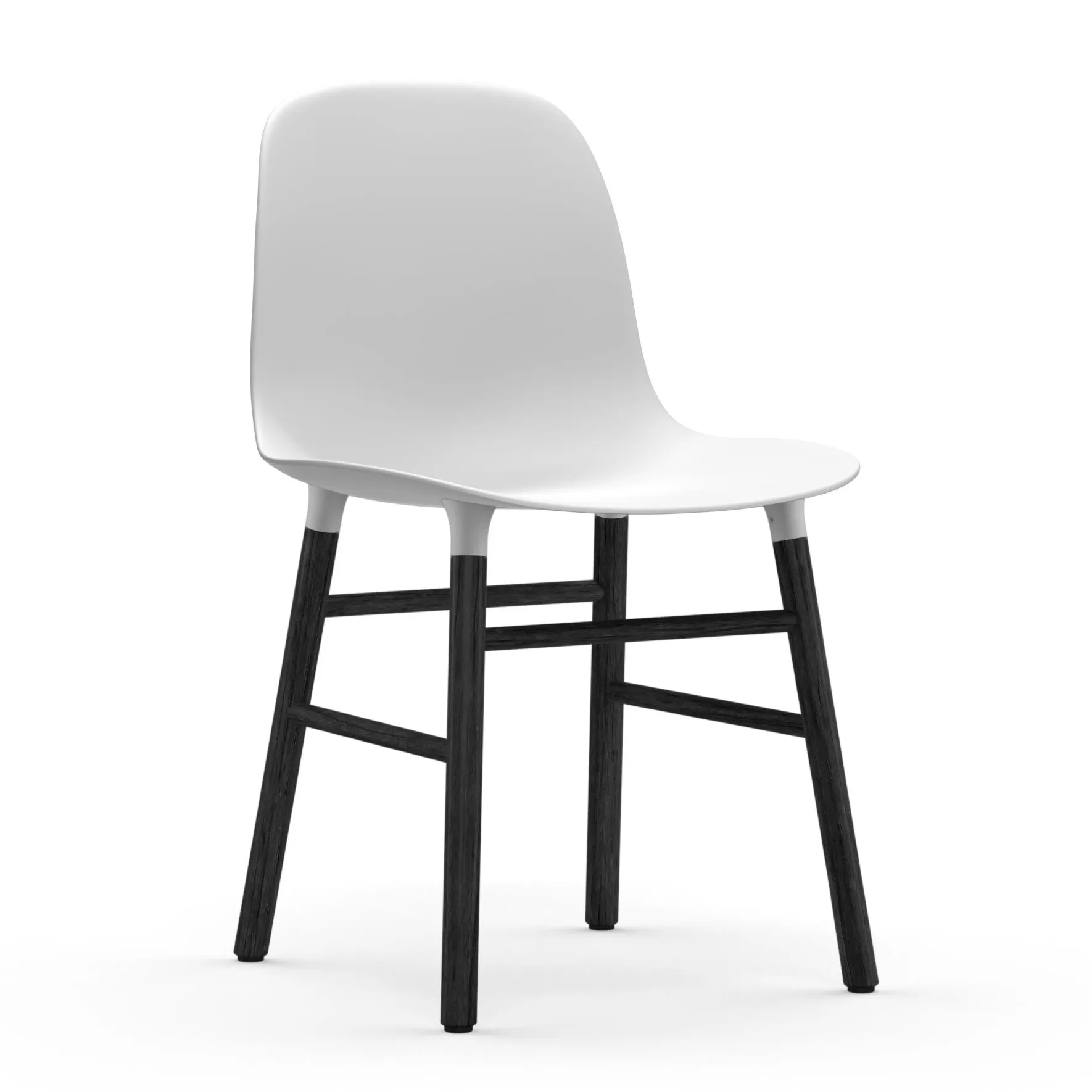 Pernas de cadeira Form- preto, Branco Normann Copenhagen