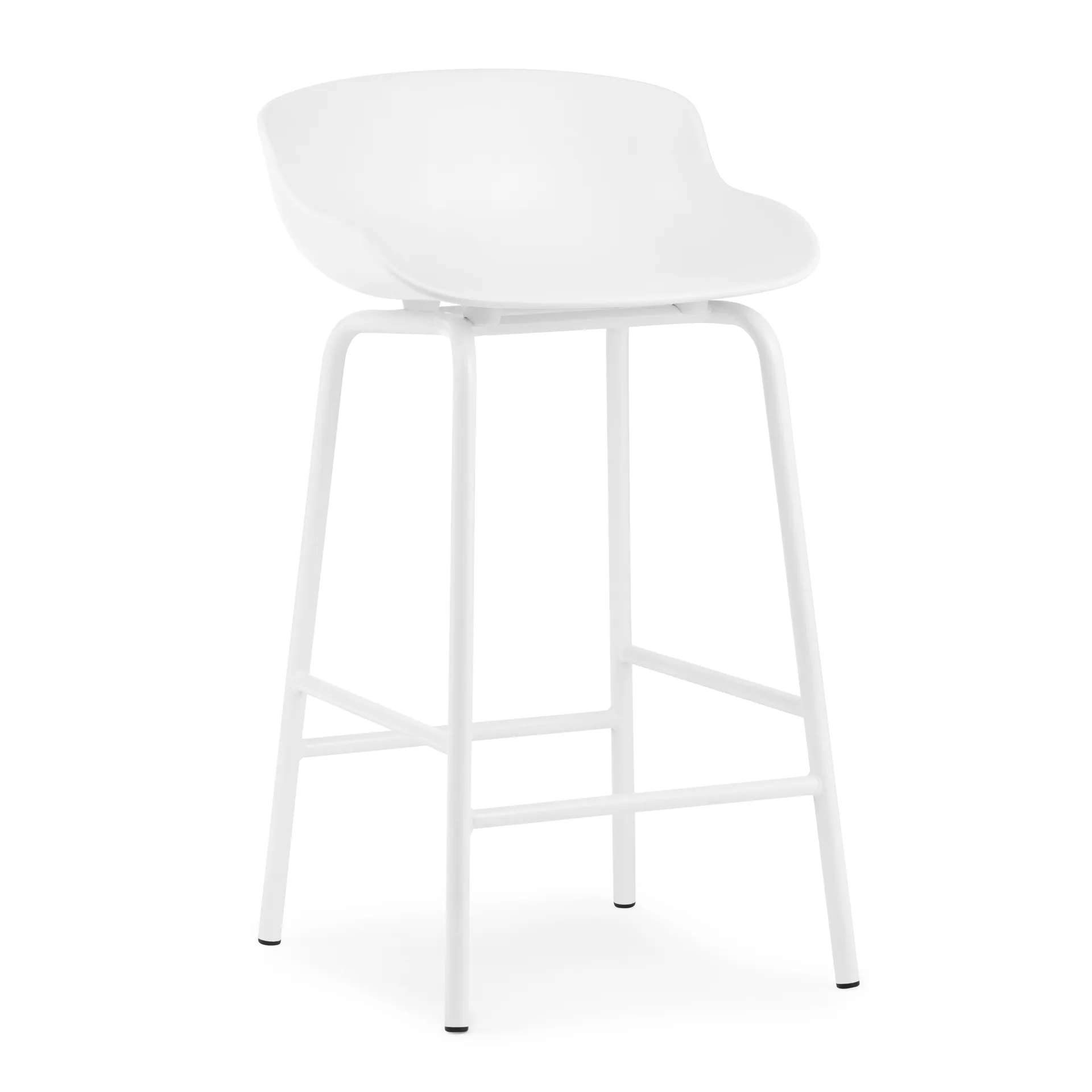 Pernas de metal de banco alto Hyg 65 cm, Branco Normann Copenhagen